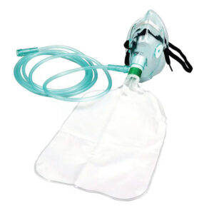 Non-Breathing High Low Mask Adult Elongated