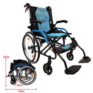 Mobilis Flip-up Armrest Wheelchair (20" Wheel)