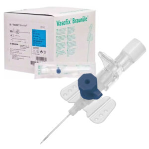 Vasofix® Safety IV catheter with injection port