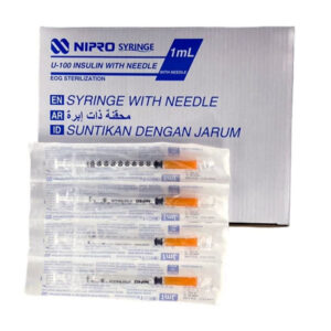 Insulin Syringe 30Gx 8mm 1ml Nipro