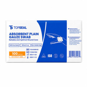 Precut Gauze Swab - 5cm x 5cm - Top Seal