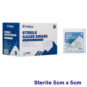 Sterile Gauze Swab 12ply -  5cm x 5cm Vitalfour