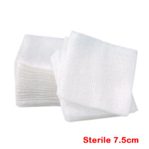 Sterile Gauze Swab 12ply -  7.5cm x 7.5cm Evin
