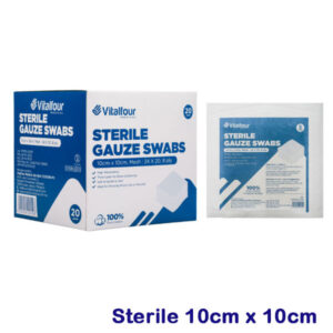 Sterile Gauze Swab 12ply -  10cm x 10cm Vitalfour