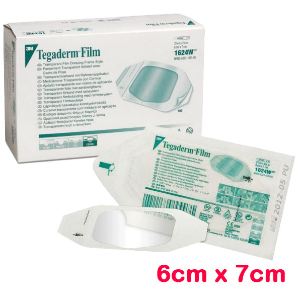 3M Tegaderm Transparent Film Dressing 6cm x 7cm - Image 3